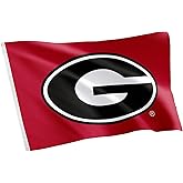 Desert Cactus University of Georgia Flag Bulldogs UGA Dawgs Banners 100% Polyester Indoor Outdoor 3x5 feet Flags (Design 1)
