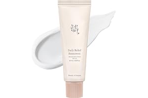 Beauty of Joseon Daily Relief Sunscreen for face Sun moisturizing with Broad Spectrum SPF 40 Korean sunscreen skincare 50ml, 1.69 fl.oz