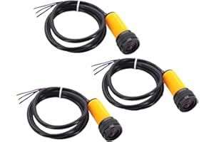 DUNSIHUI 3pcs E18-D80NK Infrared Photoelectric Switch Obstacle Avoidance Sensor Module Proximity Switch Smart car 3-80cm Compatible with Ar-duino Robot Car