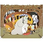 Ensky - My Neighbor Totoro - A Mysterious Encounter with Totoro, Paper Theater (PT-047N) - Official Studio Ghibli Merchandise