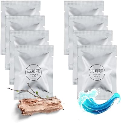 URAQT Car Air Freshener Refills 8 Pack Ocean Cologne Scent Diffuser Pads