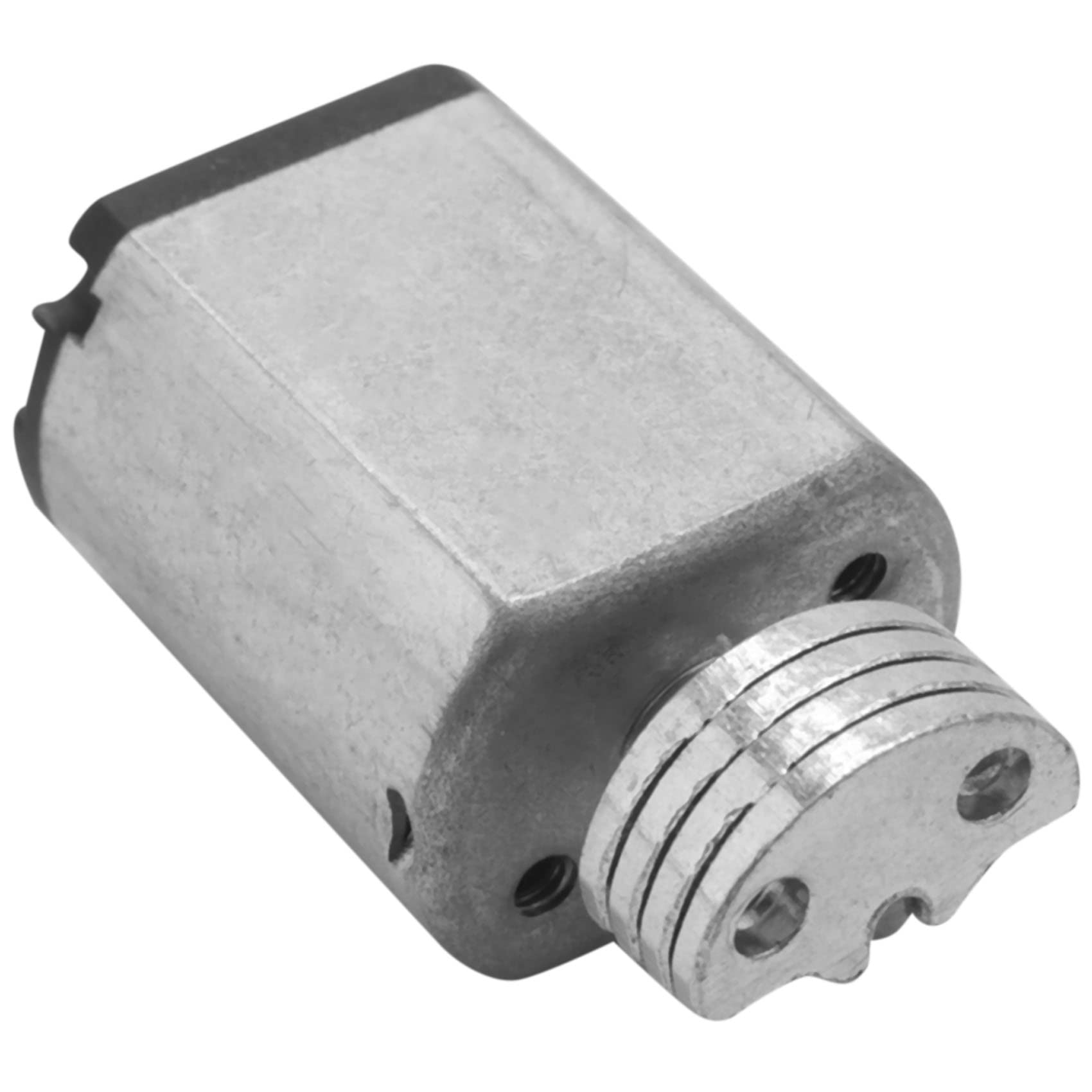 Hefddehy DC1.5V-9V 0.08A 3200RPM Output Speed Vibration Motor, 18x15x12mm Silver