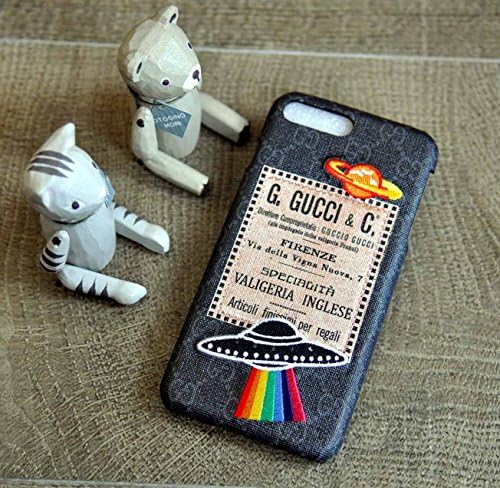 HoiSam Embroidery UFO GG Collection for Apple Iphone 7plus 8plus 5.5" Screen (7 plus or 8 plus [5.5" Screen] - UFO~A)