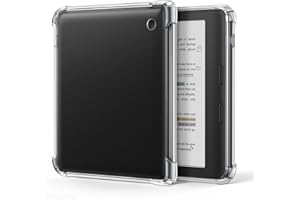 Case for Kobo Libra Colour 7", Crystal Clear Cover with Reinforced Corners & Anti-Yellowing | Lightweight TPU Shell for Scrat