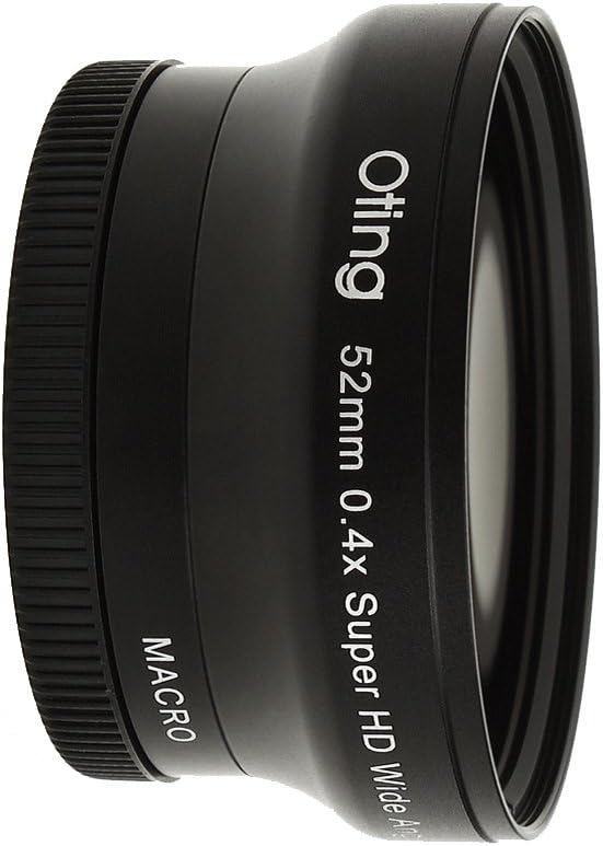 Objectif de caméra grand angle 67mm Interface pour Sony Canon Nikon