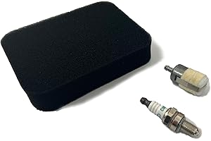 GARONC for Husqvarna 590849001 Leaf Blower Tune Up Kit 150BT 350BT 560BT,Air Filter, Spark Plug & Fuel Filter