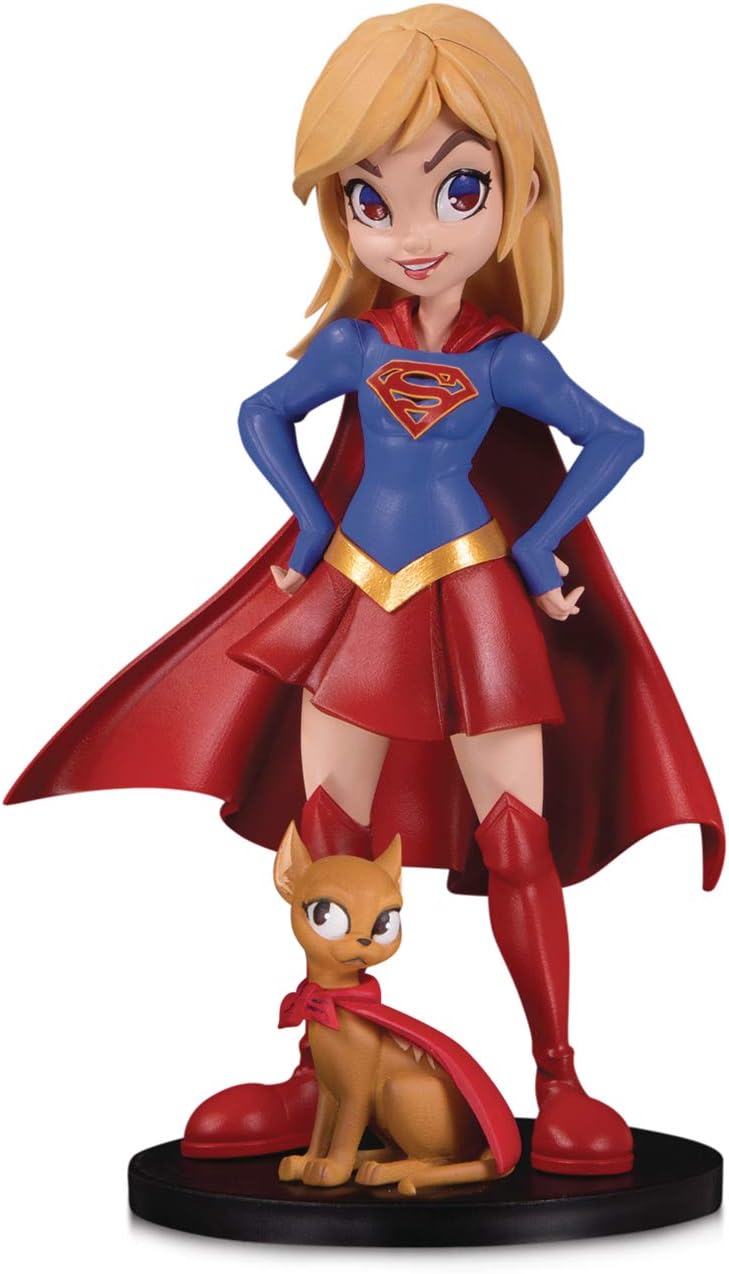 DC Collectibles Artists Alley: Supergirl by Chrissie Zullo Designer Vinyl Figure, Multicolor