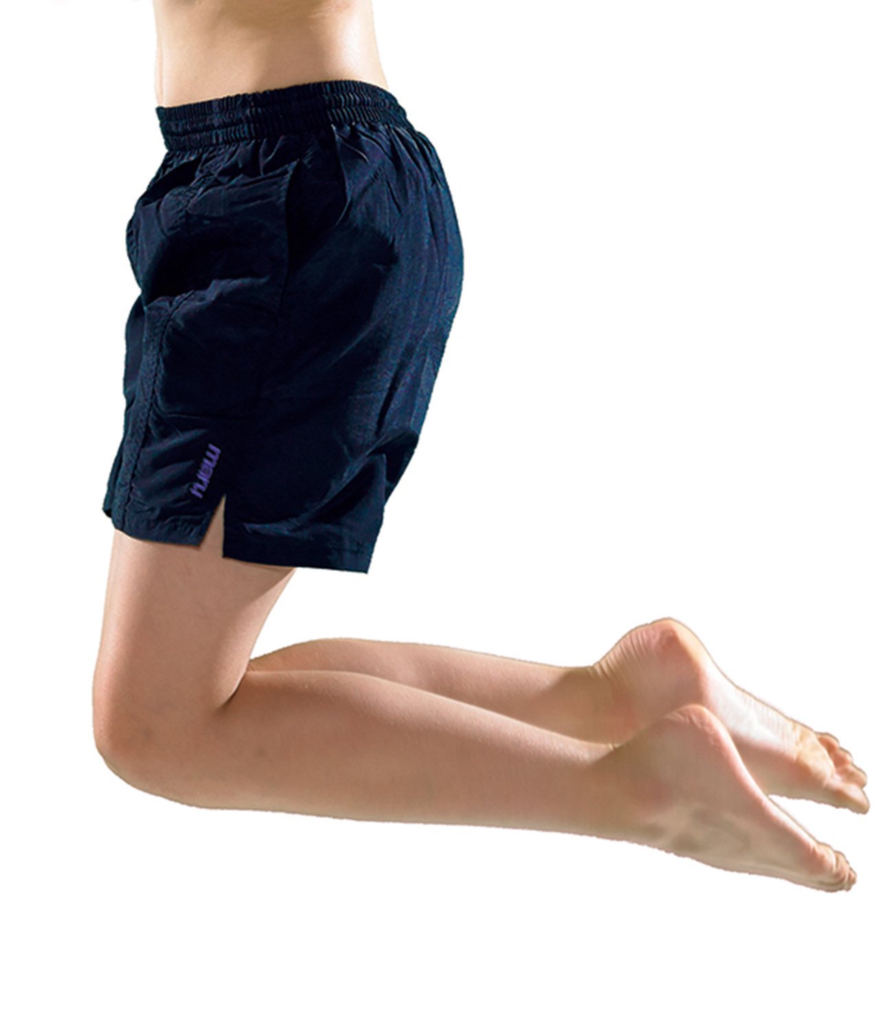 Maru Boys Solid Tactel Short - Navy