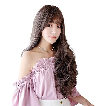 Shentianwei Wig Female Long Hair Micro Roll Long Curly Hair Big