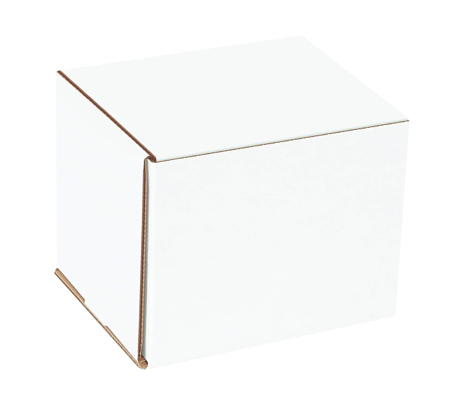 Aviditi M864 Corrugated Mailer, 8" Length x 6" Width x 4" Height, Oyster White (Bundle of 50): Industrial & Scientific