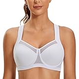 SYROKAN High Impact Sports Bras for Women No