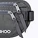 SanHoo RFID Blocking Money Belt - Waist Pouch - Passport Holder -Undercover Money Wallet