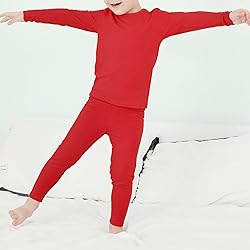 Boys Thermal Underwear Set for Kids Long Johns Base