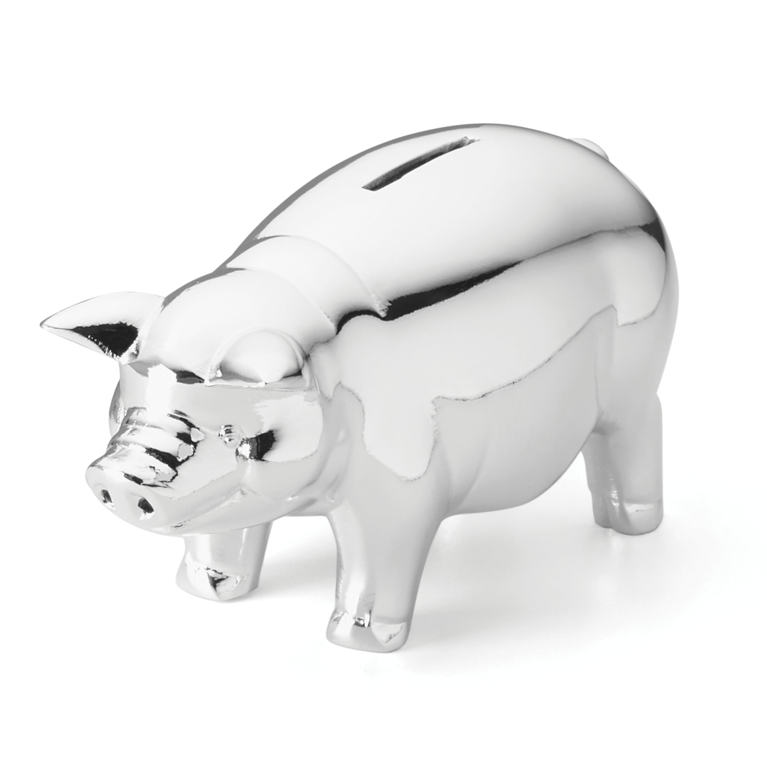 Reed & Barton Piggy Bank, Porcelain, Multicolor