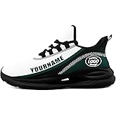 AWSOLE Custom Men's Sneaker Personalized Women's Running Shoes Light Weight Baseball Tennis Breathable Unisex Athletic Shoes