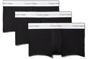 Calvin Klein underwear Men's Icon Cotton Stretch 3-Pack Low Rise Trunk