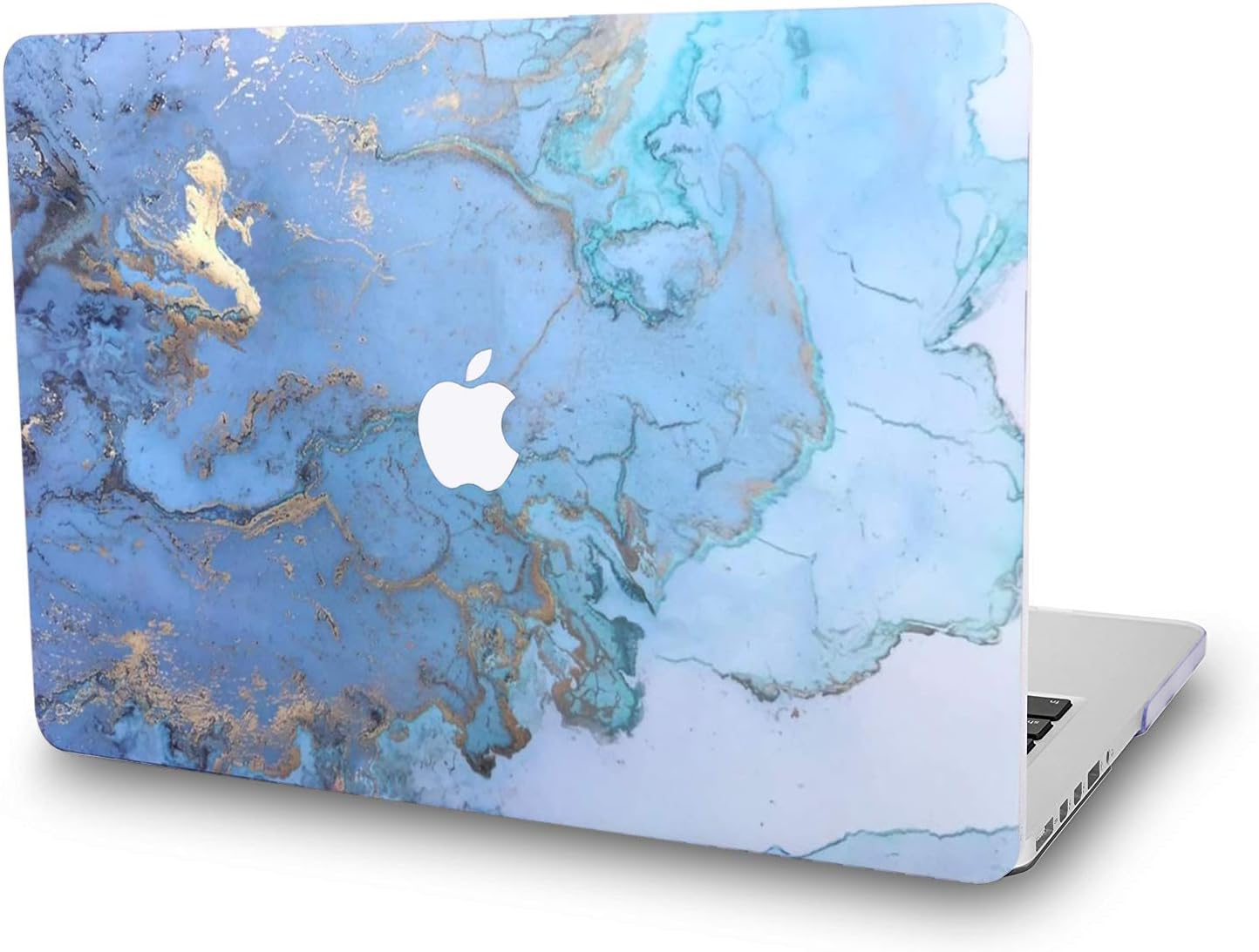 MacBook Retina 12 inch Case (Fits Model:A1534) - L2W Matte Plastic Frosted Rubber Coated Protective Shell Cover For MacBook 12" with Retina Display (2017 & 2016 & 2015 Release) - Marble Pattern DL 41