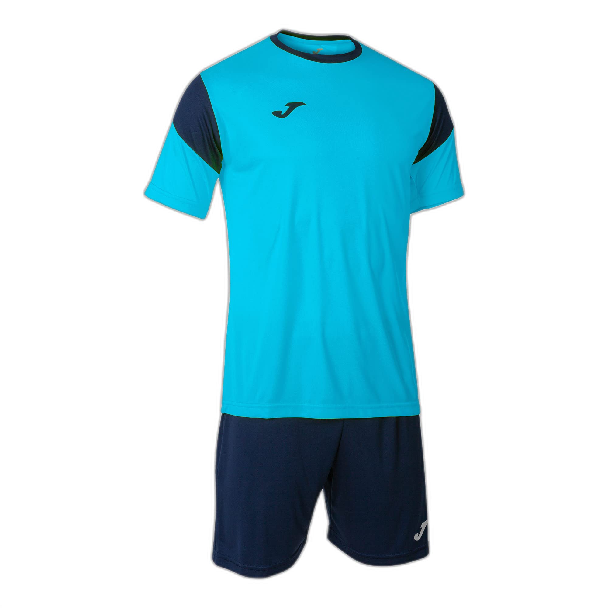 Joma Men's Phoenix Set, Navy Fluorescent Turquoise, XXS