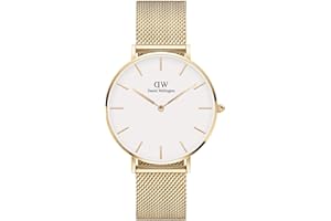 Daniel Wellington Petite Evergold Watch, Gold Mesh Bracelet