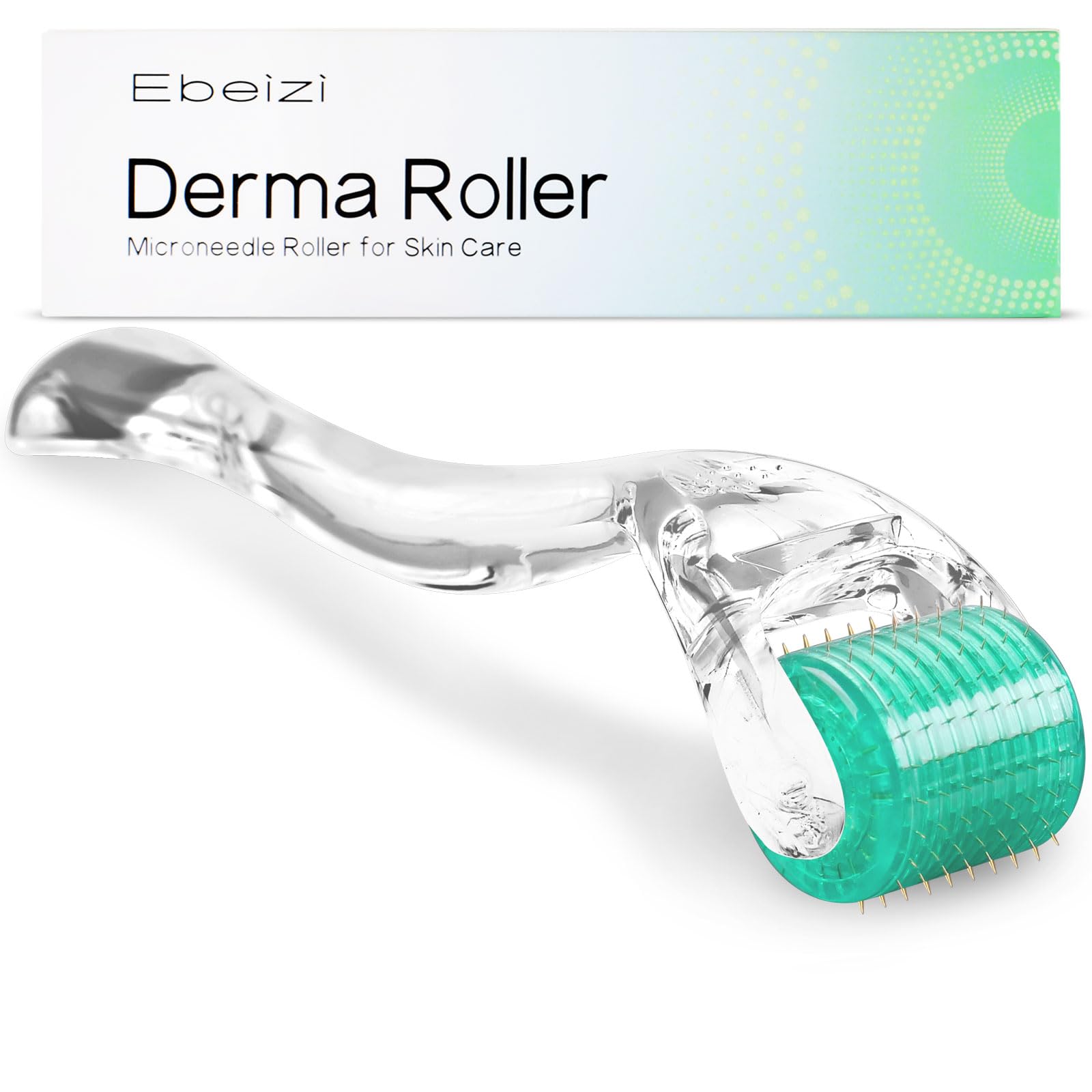 Derma Roller 1.0mm with Individual Titanium Micro Needles – Advanced Microneedling Tool for Face, Scalp & Body Skincare Routine — image 1