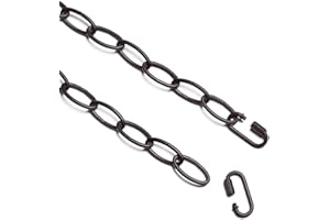 LALUZ 19 feet Ceiling Light Fixture Lighting Chains Bronze