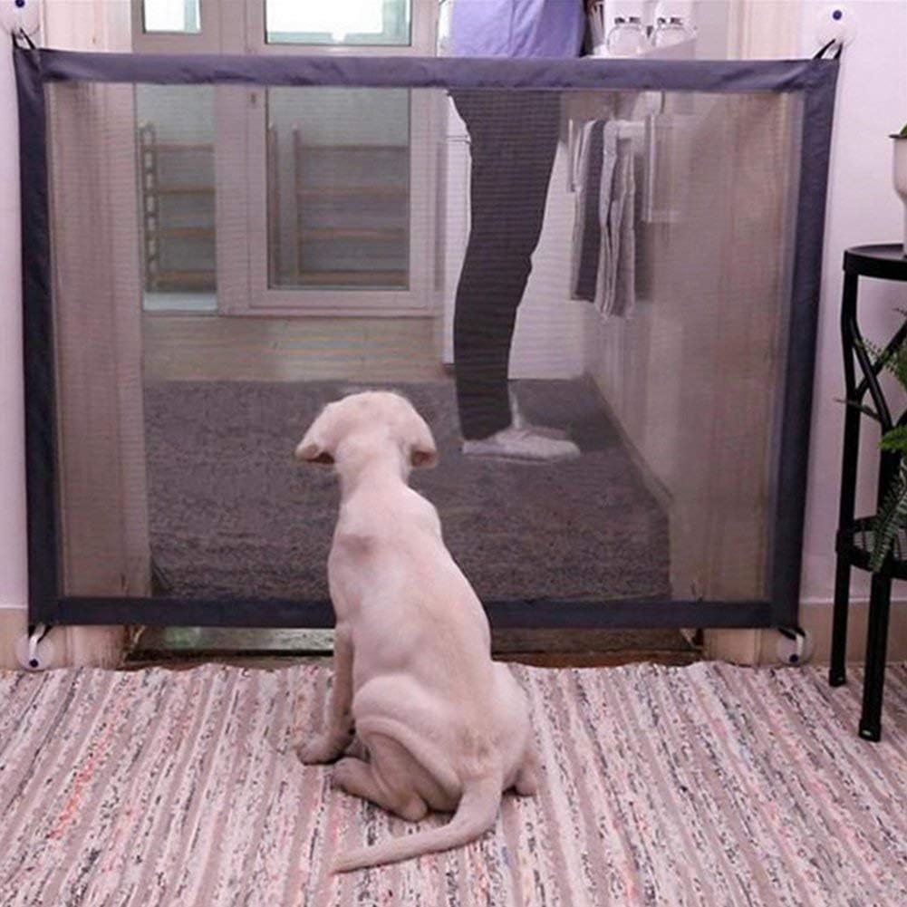 Cheerpet Animals Favorite Pet Retractable Safety Gate Indoor and Outdoor Protection (Safety Gate)