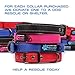 Max and Neo MAX Reflective Metal Buckle Dog Collar - We Donate a Collar to a Dog Rescue for Every Collar Sold (Small, Blue)