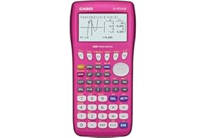 Casio fx-9750GII Graphing Calculator, Pink
