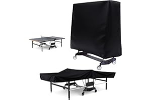DUKROUK Ping Pong Table Cover Compatible with Stiga,Waterproof,Dustproof,Sun-resistant,Table Cover Compatible with Stiga,Indoor&Outside,210D Oxford Fabric