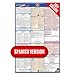 Latest Michigan Labor Law Poster 2025- State, Federal, OSHA Compliant - Workplace Required Posting for Employees - Spanish OSHA Poster - UV Laminated Waterproof - 26