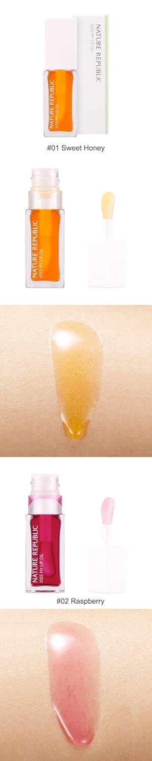 Buy Nature Republic Kiss My Lip Oil 02 Raspberry Online At Low Prices In India Amazon In