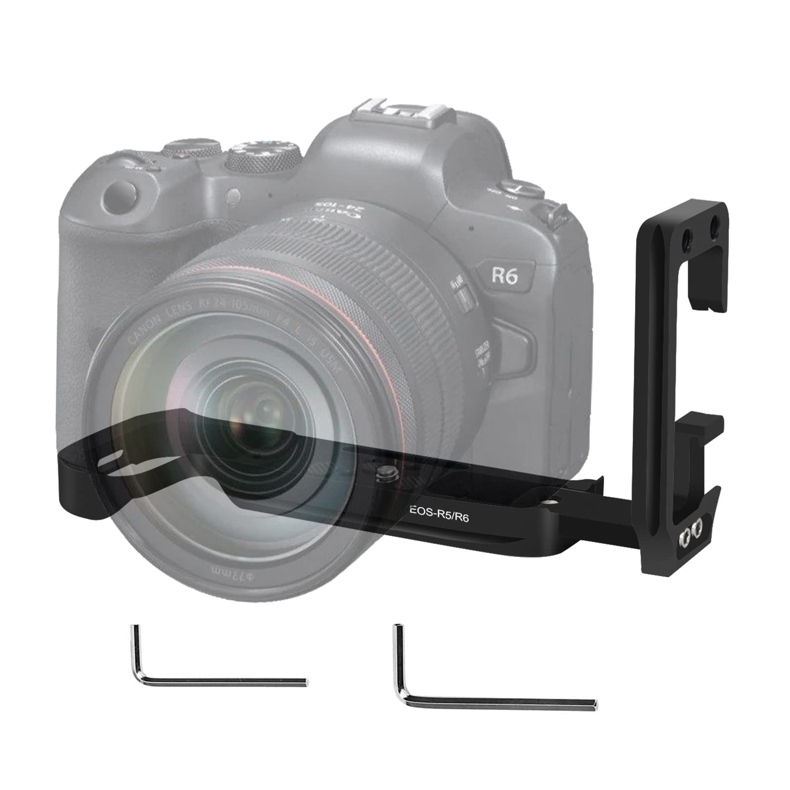 EOS R5/R6/R6 Mark ii L Plate Hand Grip, EOS R5 R6 Quick Release L Plate Bracket Holder for EOS R5/R6 ii/R6