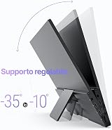 MINIX 16" Portable Touch Monitor 1200P IPS 2x USB-C HDMI Multi-Touch Kickstand view 5