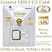 Amplim 2-Pack 32GB Micro SDHC U3 Card Plus SD Adapter Extreme Pro Class 10 UHS-I MicroSDHC 95MB/s Read, 90MB/s Write. Ultra High Speed HD UHD 4K Video. Internal/External MicroSD Flash Memory