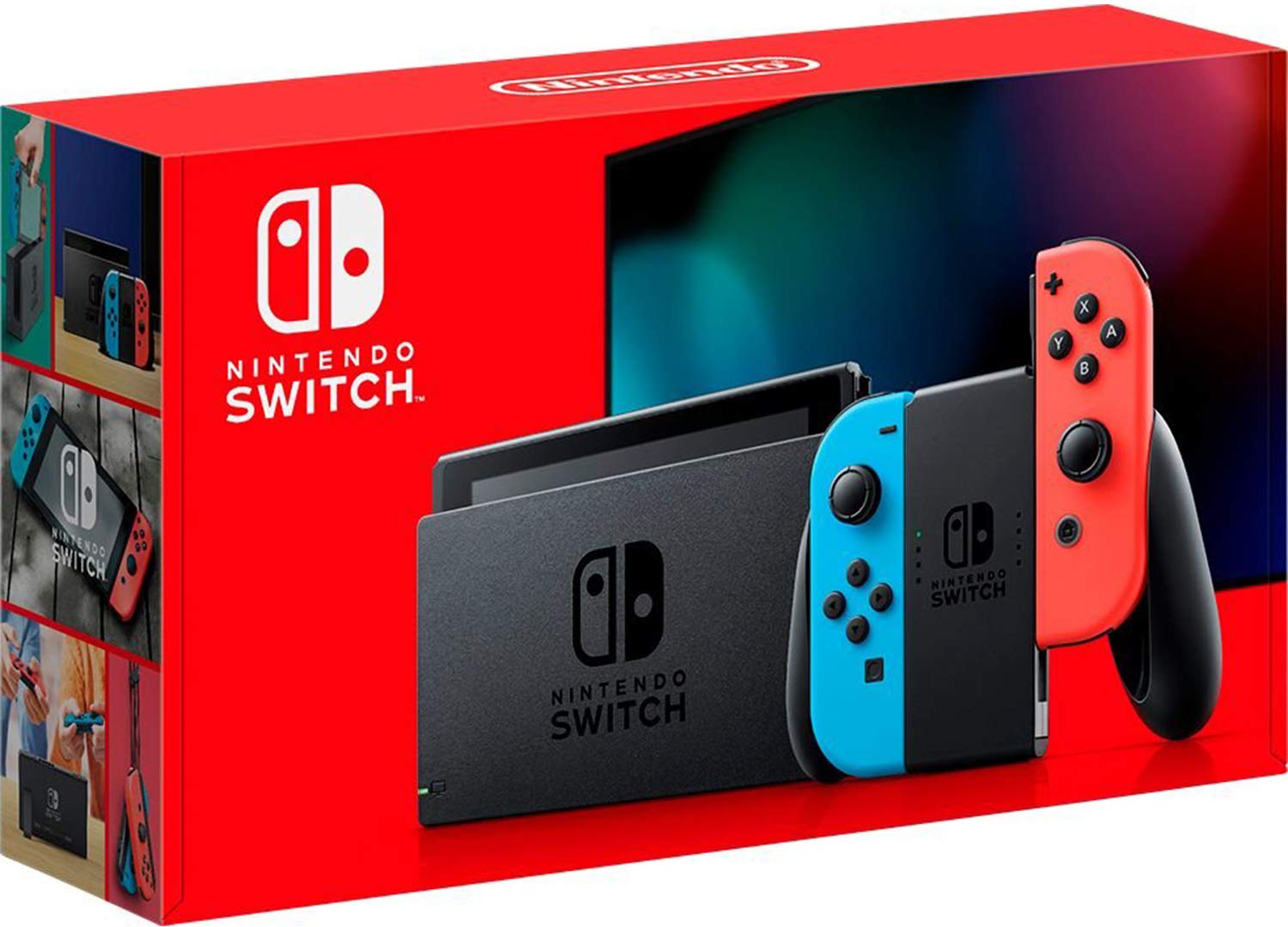 Nintendo Switch Neon Blue and Neon Red Joy-Con