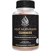 Iman Vitamins Halal Complete Complex Adult Multivitamin Gummies | Natural Immune Boost for Men & Women | Vegetarian & Non-GMO | Gluten, Gelatin, Peanut & Dairy-Free Vitamin Gummy | 90 Count