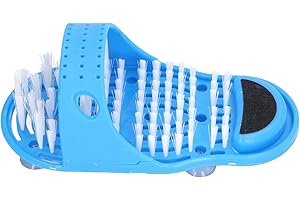 Yosoo Health Gear Foot Scrubber, Shower Foot Scrubber with Suction Cups Remove Dead Skin Improve, Antislip Design Massage Fee
