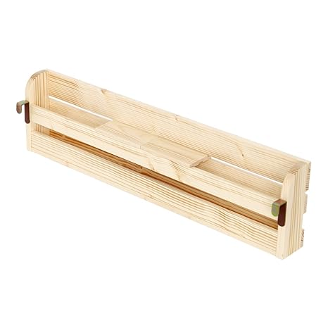 Amazon Jajan 天然木 すのこベッド 専用 棚 幅82cm ナチュラル