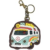 CHALA Adventure Collection Women's Decorative Key Fob/Coin Purse Accessory (Bus)