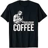 Coffee Cappuccino Espresso Barista - Fueled By Coffee T-Shirt
