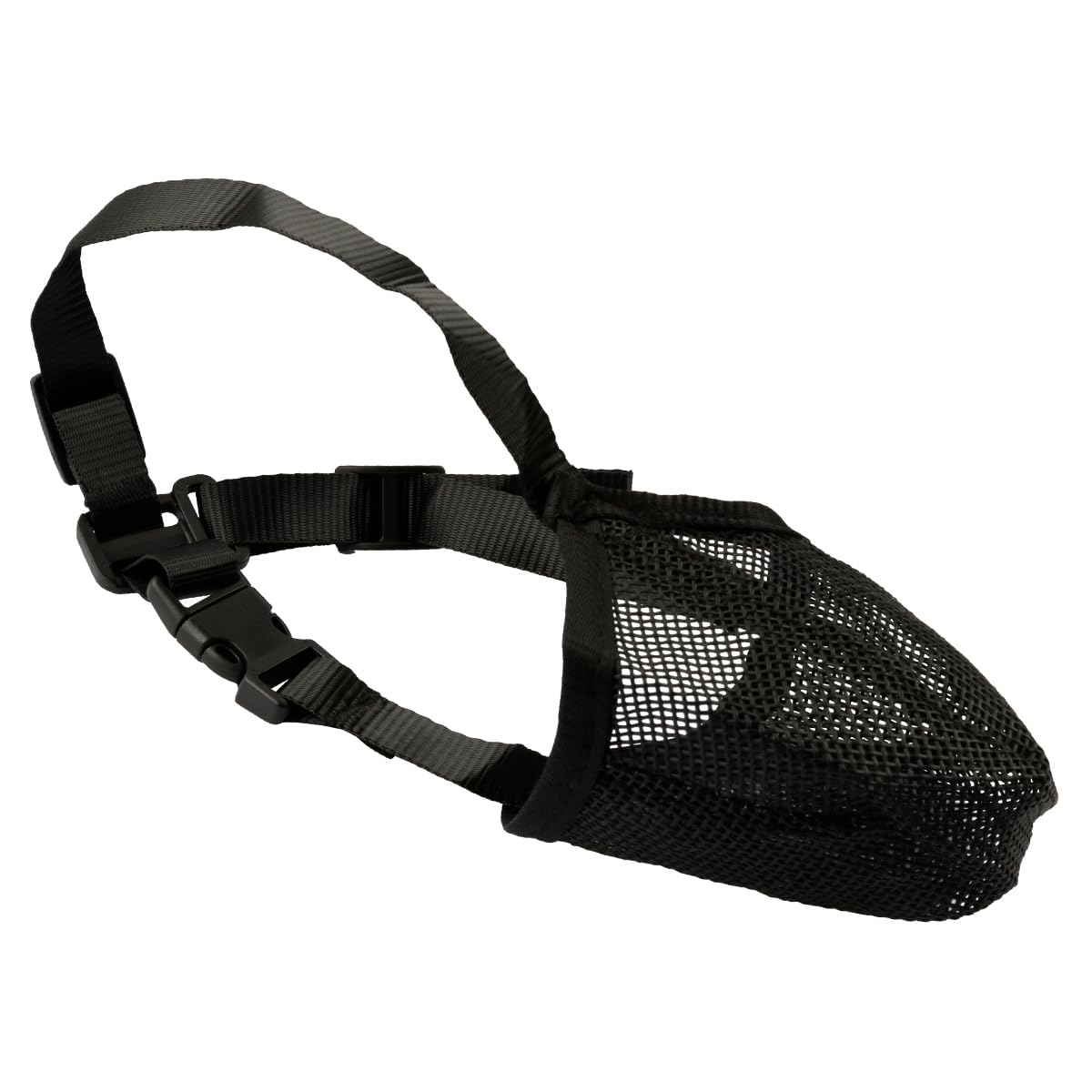 GLADFRESIT Dog Muzzle, Adjustable Breathable Mesh Muzzles, Dog Mouth Guard Cover Prevent Biting, Chewing and Licking for Small Medium Large Dogs (S)