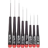 Wiha 26391 Screwdriver Set, Hex Inch With Precision Handle, 8 Piece