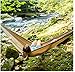 Legit Camping Double Hammock - Lightweight Parachute Portable Hammocks for Hiking, Travel, Backpacking, Beach, Yard Gear Includes Nylon Straps & Steel Carabiners (Violet/Turquoise)