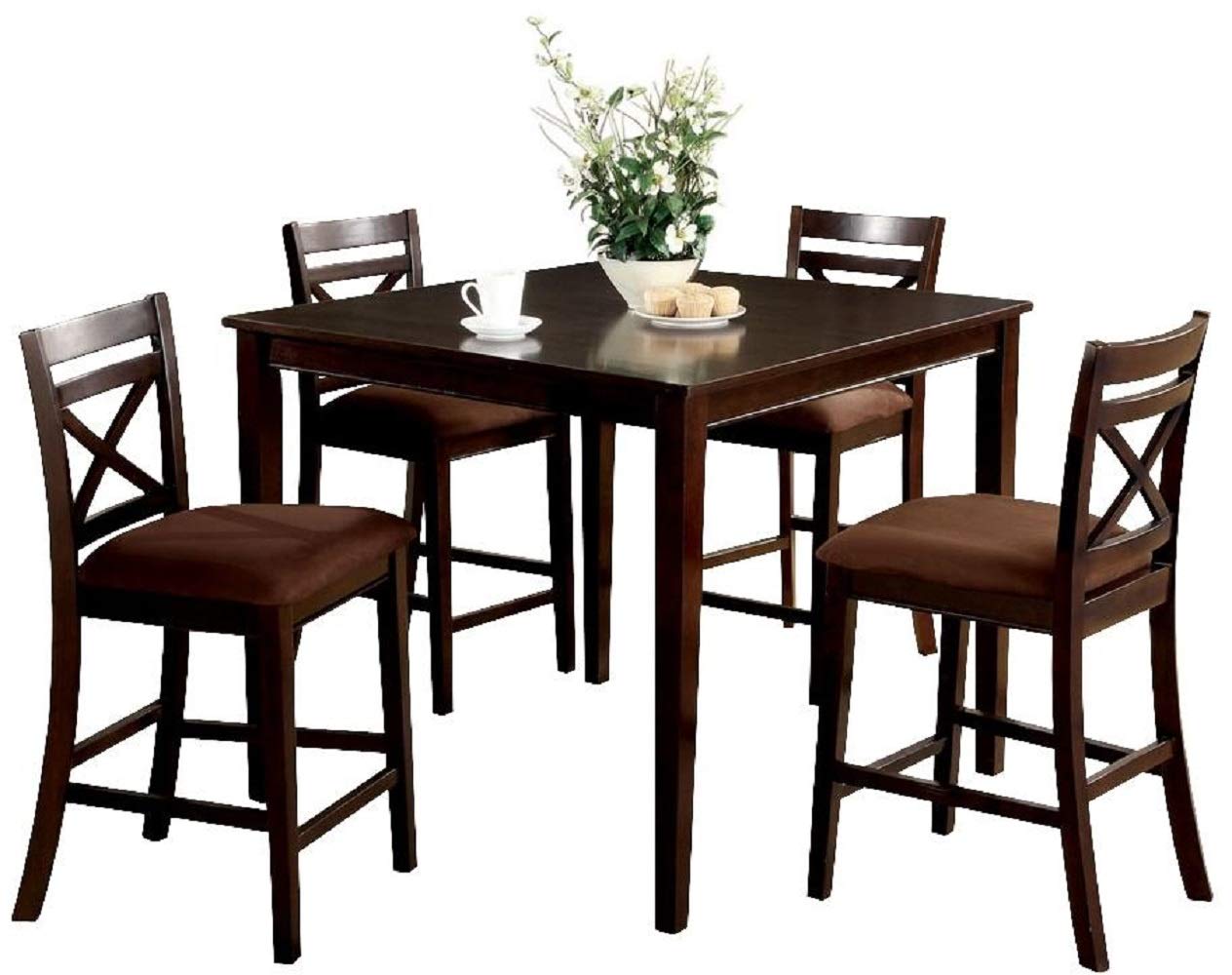 Photo 1 of *** SEE NOTES ** William's Home Furnishing Weston I Dining Table Set, Espresso