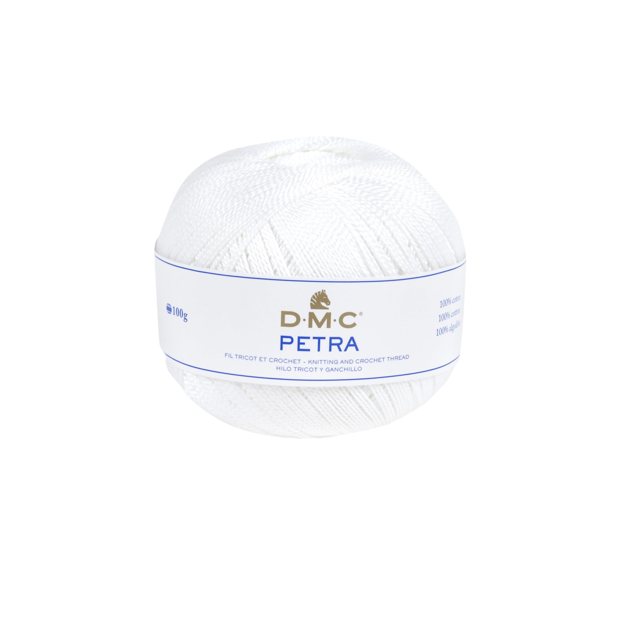 DMC Petra Yarn, 100% Cotton, Colour (B5200), Size 3 — image 1