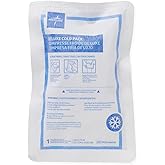Medline Deluxe Instant Cold Packs, Nonwoven Cover, 5 Inches x 7.5 Inches, Sweat-Resistant, No Compress Holder Needed, Single Use, Case of 24 Each