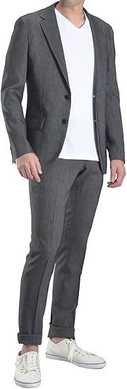 Amazon Co Jp Marutomi デニム調スーツ メンズ 洗えるスーツ ビジネス カジュアルスーツ スリム おしゃれ デニム風 ウォッシャブルスーツ 春夏 スリーシーズン 2つボタン 上下ウォッシャブル プリーツ加工 デニムスーツ セットアップ アクティブスーツ Sc98 服 Amazon Co Jp Marutomi デニム調スーツ メンズ 洗えるスーツ ビジネス カジュアルスーツ スリム おしゃれ デニム風 ウォッシャブルスーツ 春夏 スリーシーズン 2つボタン 上下ウォッシャブル プリーツ加工 デニムスーツ セットアップ アクティブスーツ Sc98 服