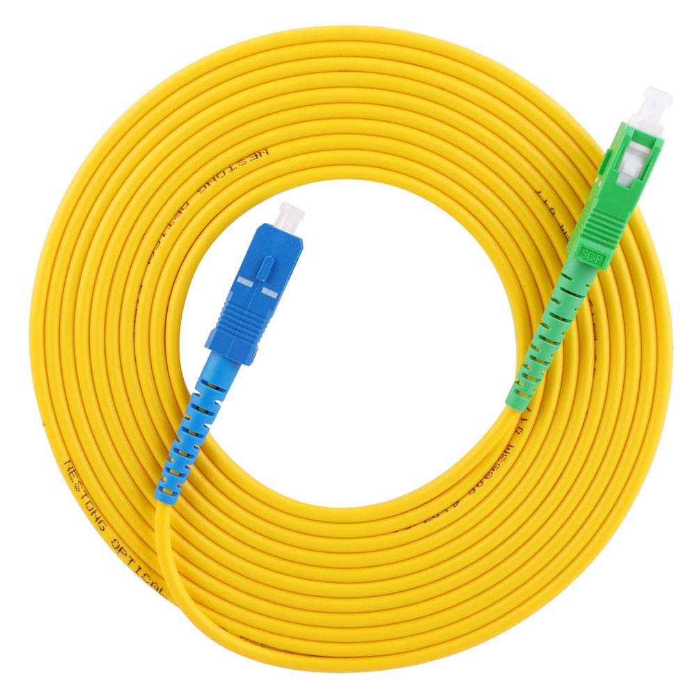 Garosa 20m Single Mode Optical Fiber Patch Cord Cuttable SC/to SC/UPC Cable Roll Fiber Jumper for Telecom Networking