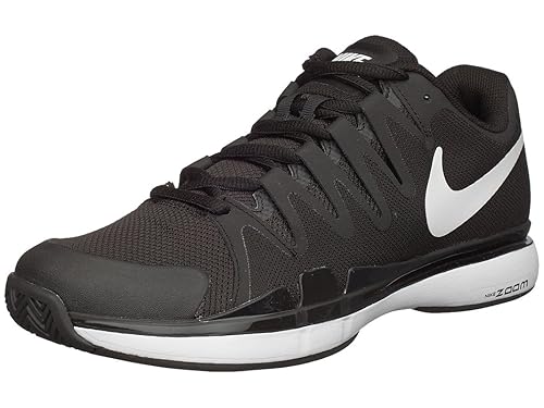 Nike Herren Zoom Vapor 9.5 Tour Turnschuhe, Schwarz/Weiß (Schwarz/Weiß-Anthrazit), 38 EU
