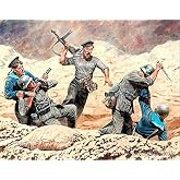 Soviet Marines and German Infantry. Eastern Front Battle 1/35 Master Box 35152
